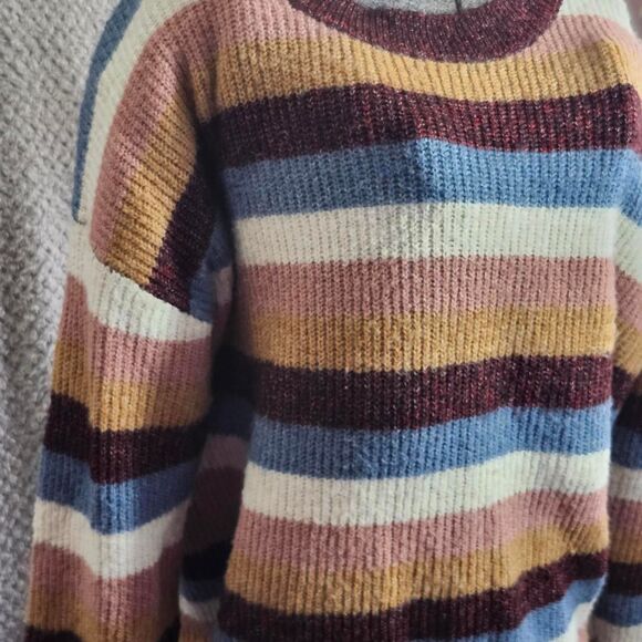 Bobeau Women's striped sweater Cozy - Picture 3 of 4